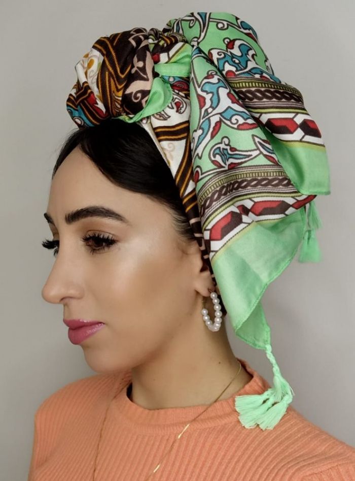 פרנז ירוק מעוטר