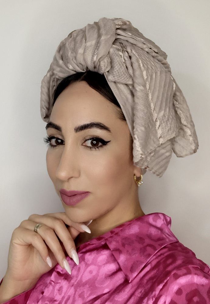 מטפחת לונג light brown