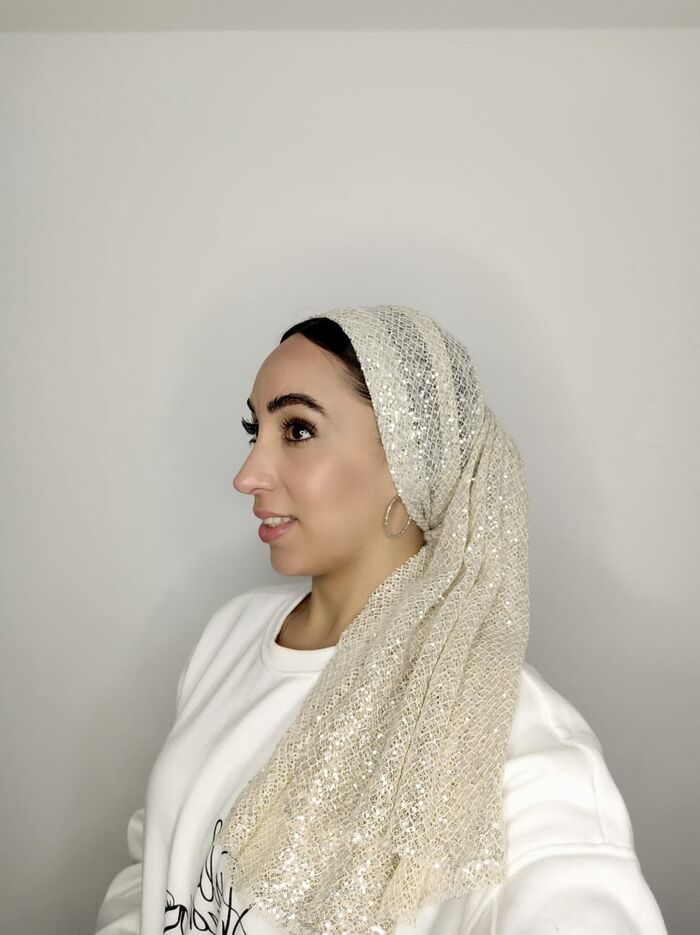 מטפחת רשת פייט שמפניה