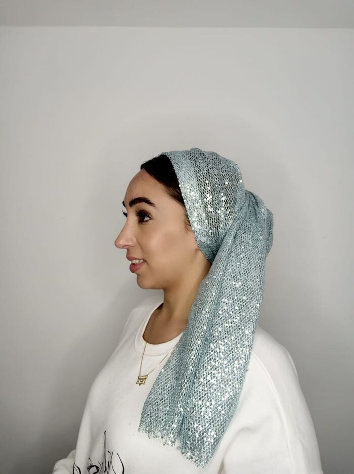 מטפחת רשת פייט תכלת