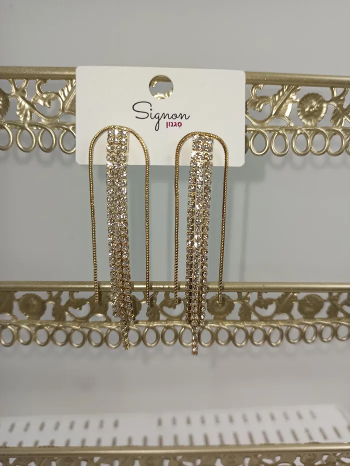 עגיל חוט דגם S