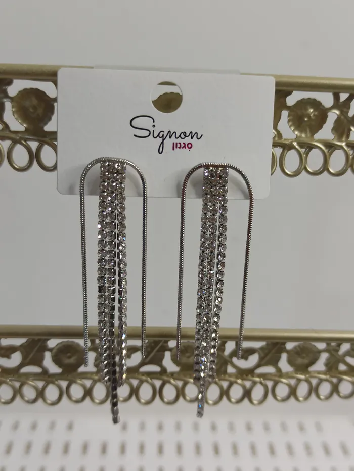 עגיל נופל דגם D.