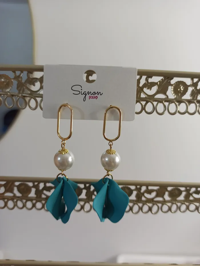 עגיל נופל דגם J.